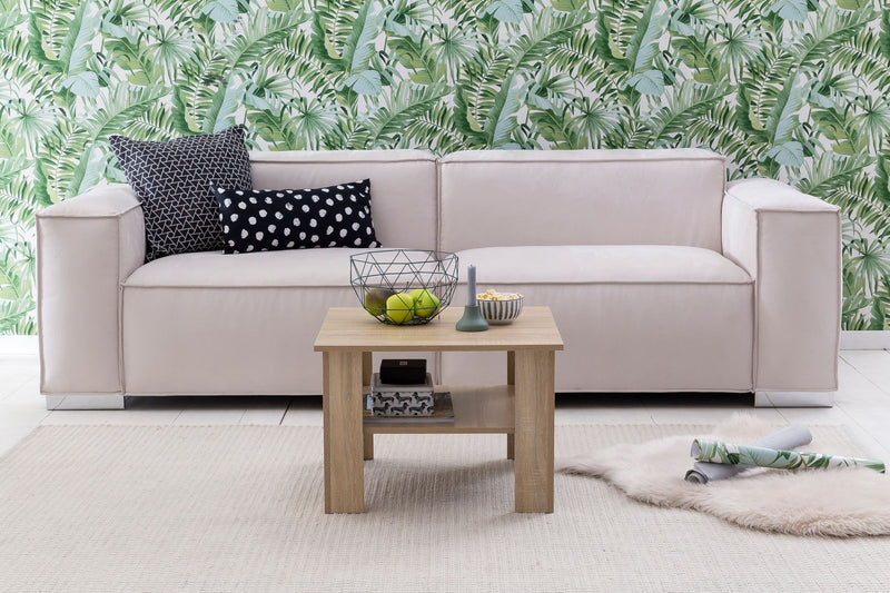 Couchtisch WL5.833 Sonoma Eiche 60x42x60cm mit Ablage Stauraum
