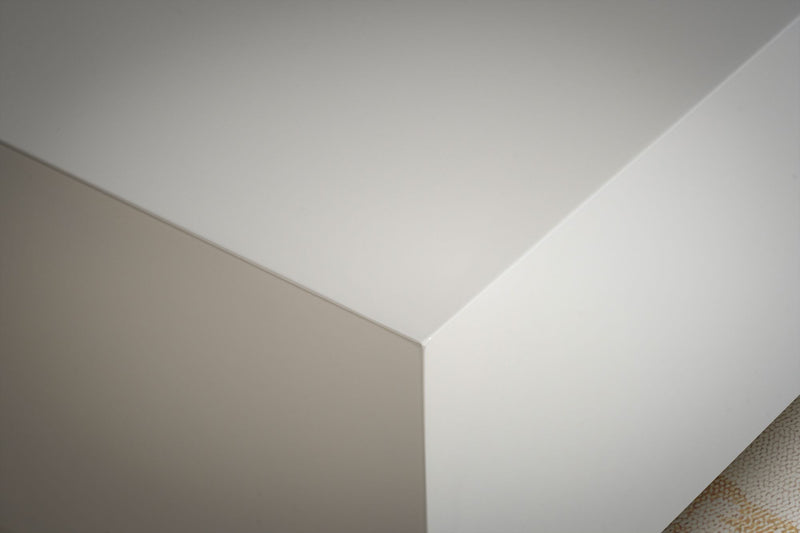 Couchtisch MONOBLOC 60x60x35cm Weiß Hochglanz Quadratisch Design