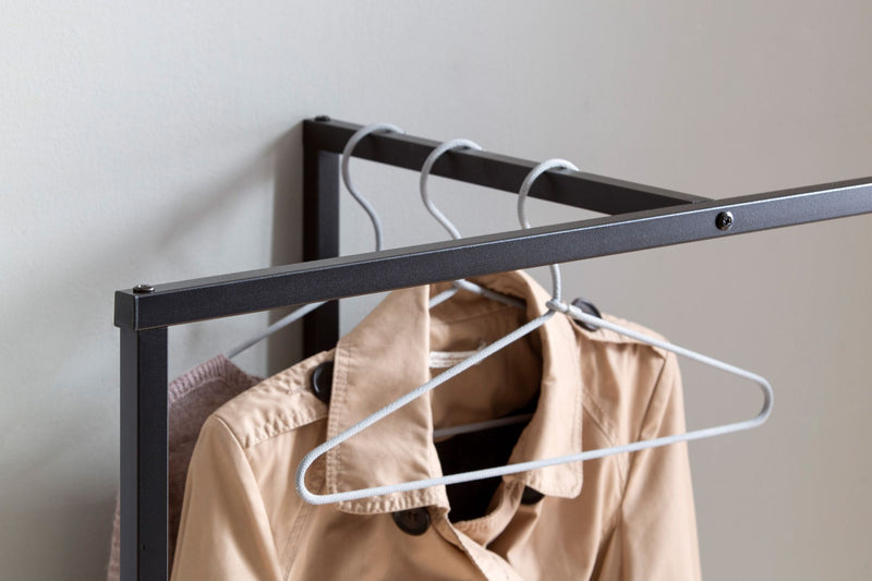 Garderobe Eiche-Dekor 152x85x44cm Flur Modern mit Schubladen & Stange