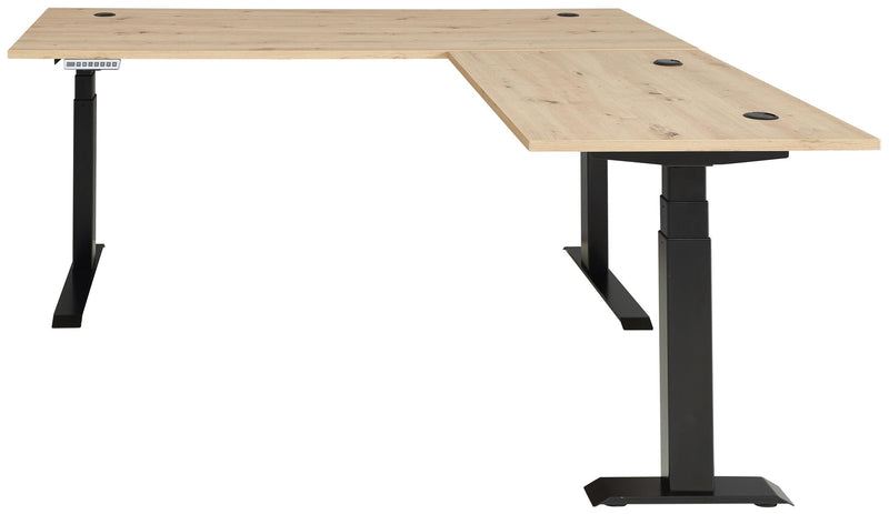 Komplettbüro MEMPHIS XI 8-teilig Front Artisan Eiche Korpus Graphit