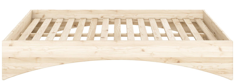 Massivholzbett ORBIT BED Raw Kiefer natur 3 Größen