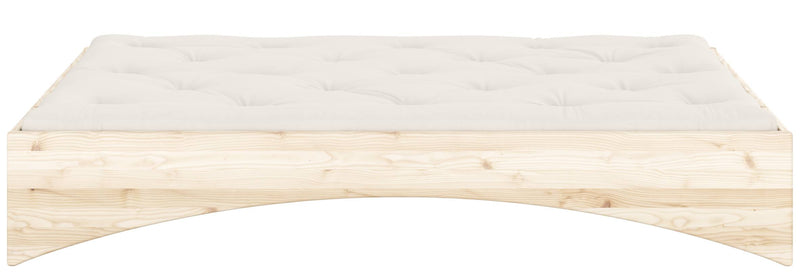 Massivholzbett ORBIT BED Raw Kiefer natur 3 Größen