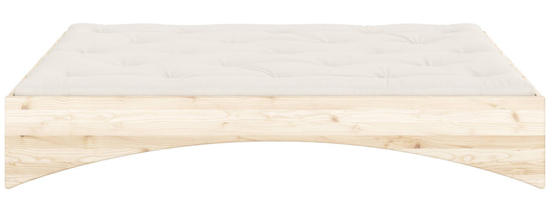 Massivholzbett ORBIT BED Raw Kiefer natur 3 Größen