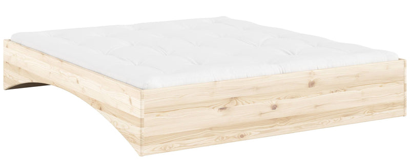 Massivholzbett ORBIT BED Raw Kiefer natur 3 Größen