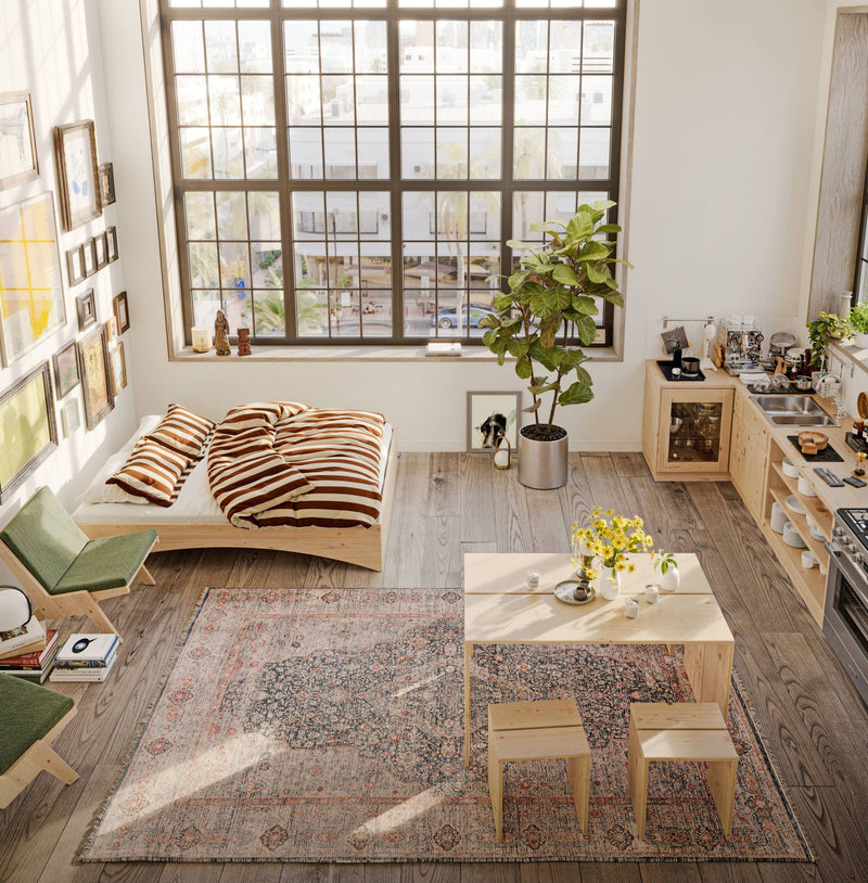 Esstisch JOIN-IN Dining Table Raw Kiefer massiv Natur von Karup