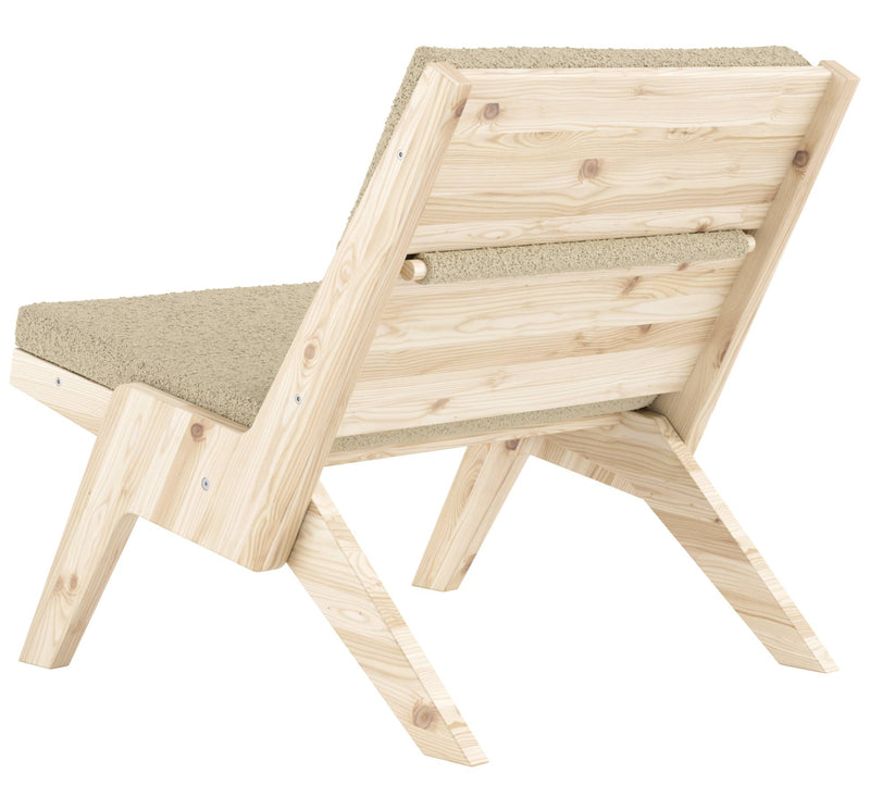 Design Sessel SWAY Lounge Chair klappbar Kiefer unbehandelt von Karup