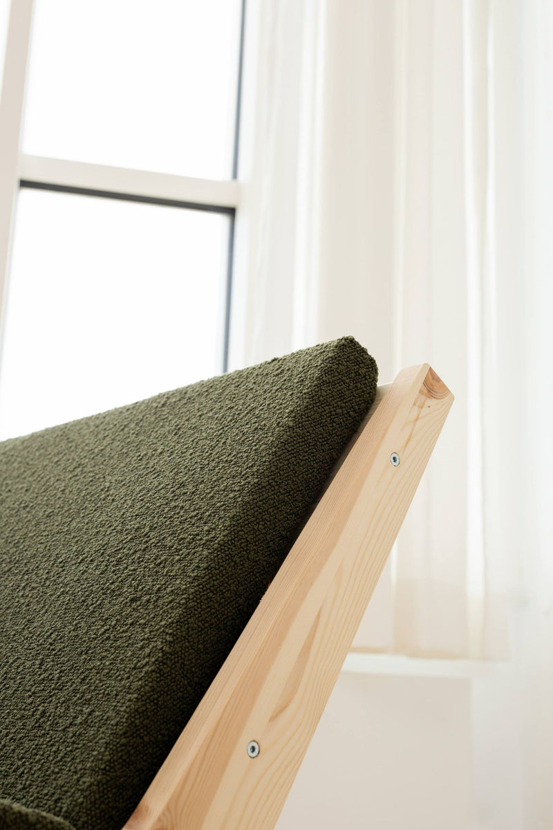 Design Sessel SWAY Lounge Chair klappbar Kiefer unbehandelt von Karup