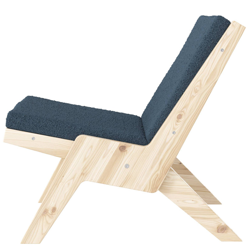 Design Sessel SWAY Lounge Chair klappbar Kiefer unbehandelt von Karup