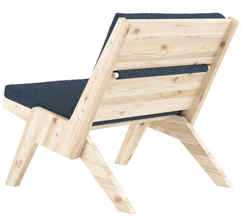 Design Sessel SWAY Lounge Chair klappbar Kiefer unbehandelt von Karup