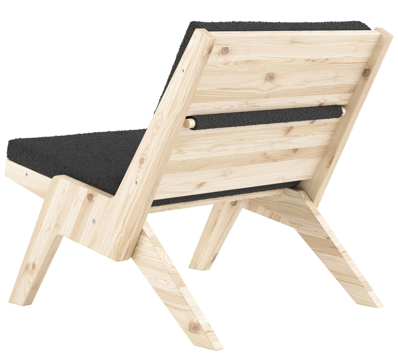 Design Sessel SWAY Lounge Chair klappbar Kiefer unbehandelt von Karup