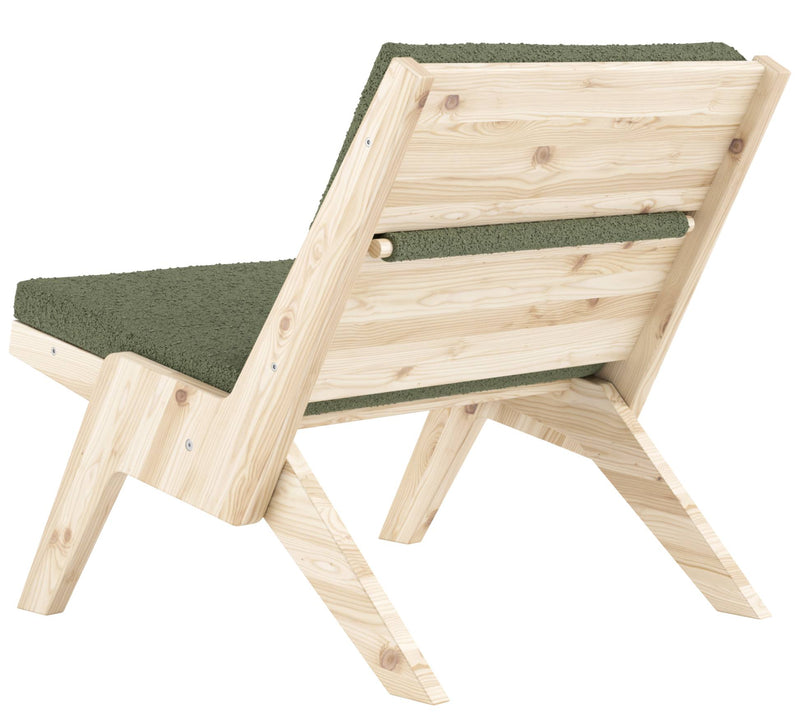 Design Sessel SWAY Lounge Chair klappbar Kiefer unbehandelt von Karup