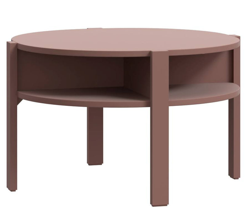 Couchtisch TOBAGO rund Ø 75 cm Terracotta, von Forte