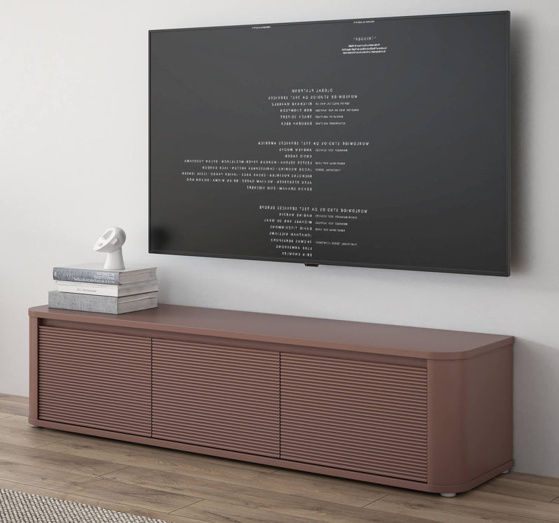 Lowboard TV-Board BREATHTAKER mit 3 Türen in drei Farben, von Forte