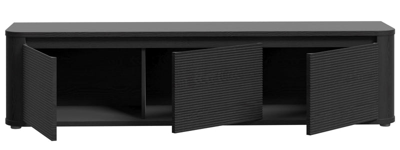 Lowboard TV-Board BREATHTAKER mit 3 Türen in drei Farben, von Forte