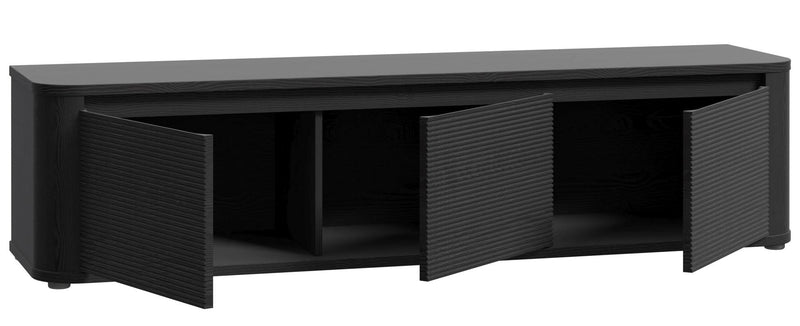 Lowboard TV-Board BREATHTAKER mit 3 Türen in drei Farben, von Forte