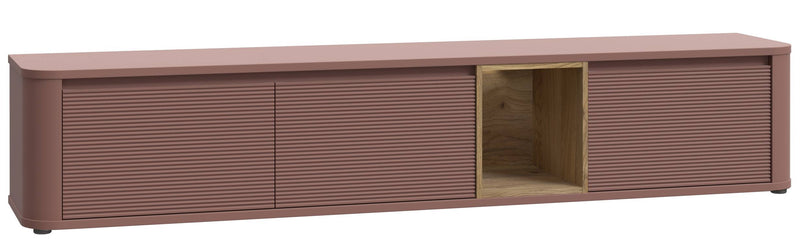 TV-Board Lowboard BREATHTAKER 215 mit 3 Klappen in drei Farben, Forte