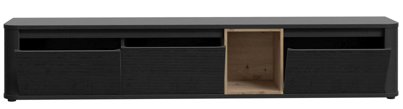 TV-Board Lowboard BREATHTAKER 215 mit 3 Klappen in drei Farben, Forte