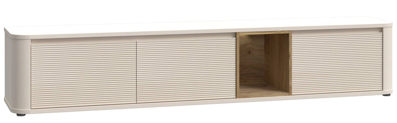 TV-Board Lowboard BREATHTAKER 215 mit 3 Klappen in drei Farben, Forte