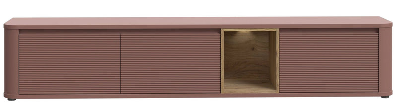 TV-Board Lowboard BREATHTAKER 215 mit 3 Klappen in drei Farben, Forte