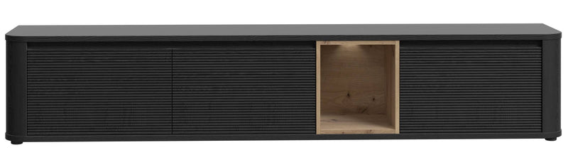 TV-Board Lowboard BREATHTAKER 215 mit 3 Klappen in drei Farben, Forte