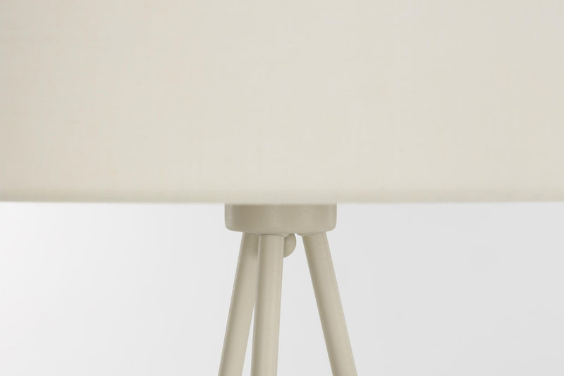 Stehlampe Susie Beige aus Metall | Elegantes Design für dein Zuhause