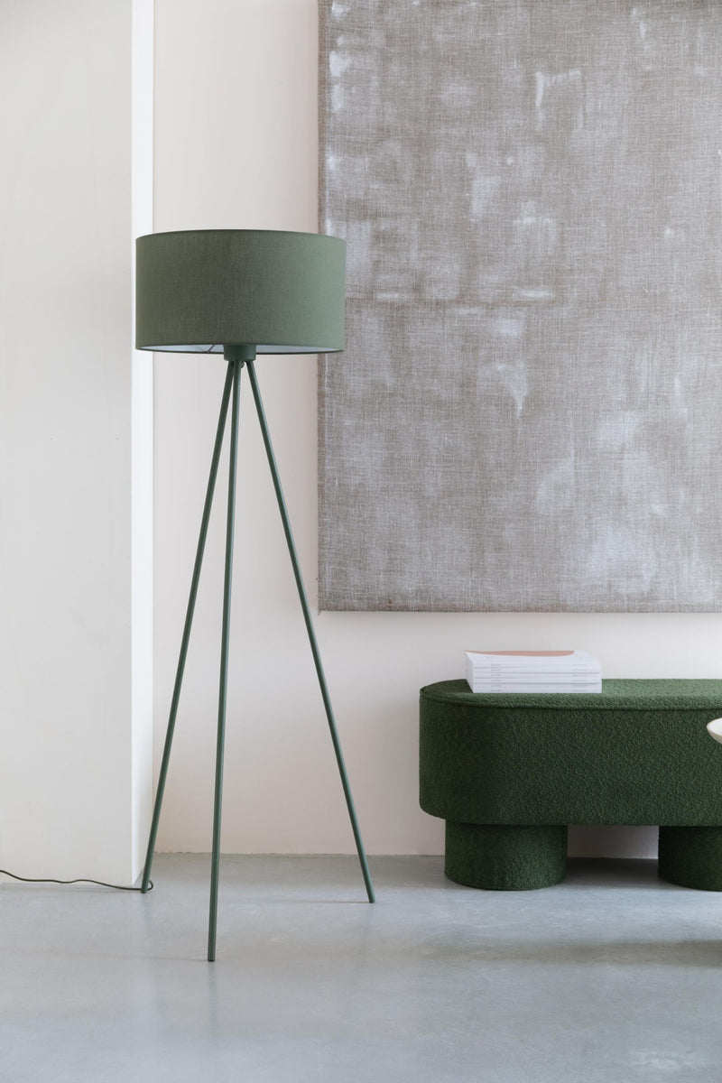 Stehlampe Susie Grün aus Metall | Elegantes Design für dein Zuhause