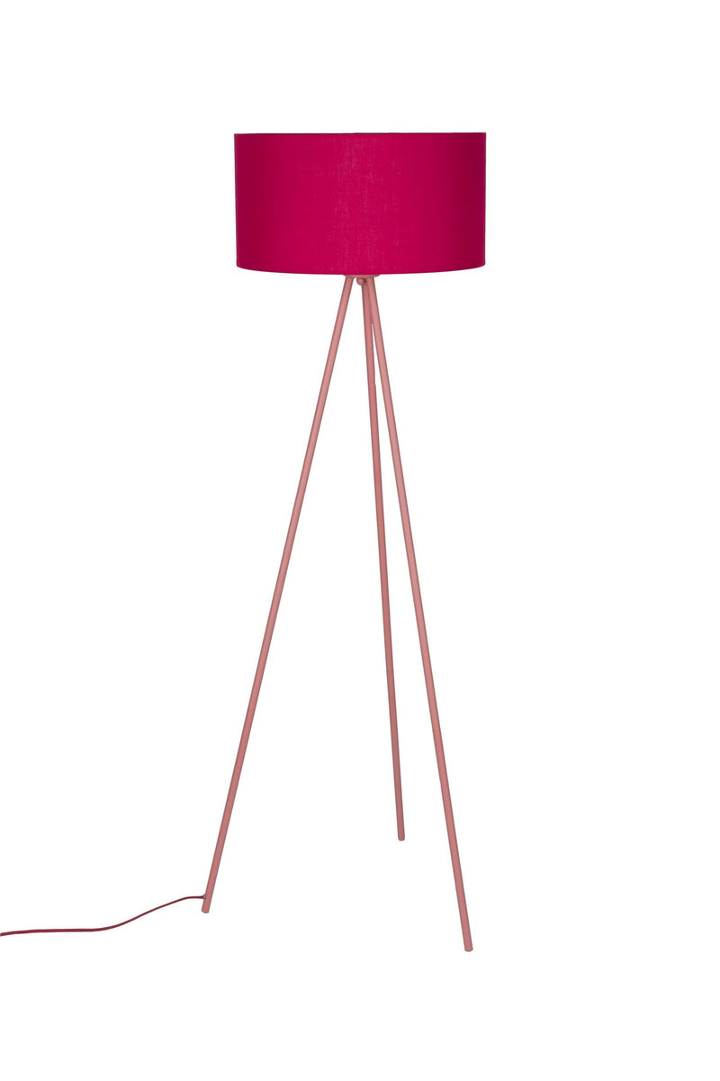 Stehlampe Susie Rot aus Metall | Elegantes Design für dein Zuhause