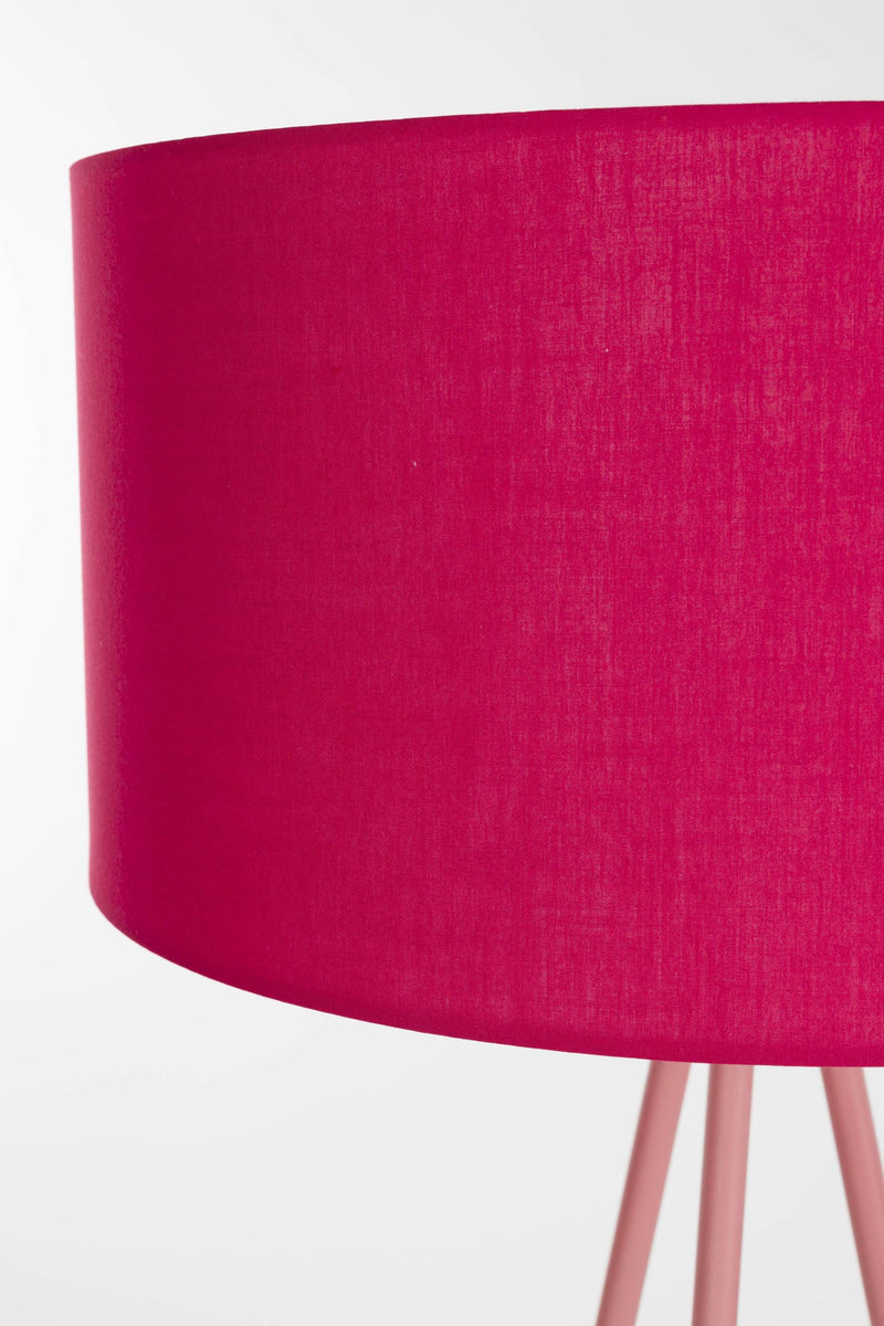 Stehlampe Susie Rot aus Metall | Elegantes Design für dein Zuhause
