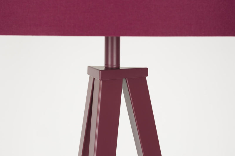 Stehlampe Tripod Marsala | Design-Leuchte von Zuiver in Rot