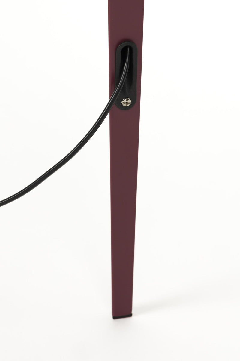 Stehlampe Tripod Marsala | Design-Leuchte von Zuiver in Rot