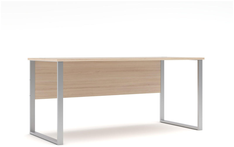 Schreibtisch SANTORIN 170 x 73 cm Riva Eiche mit Kabeldurchlässen