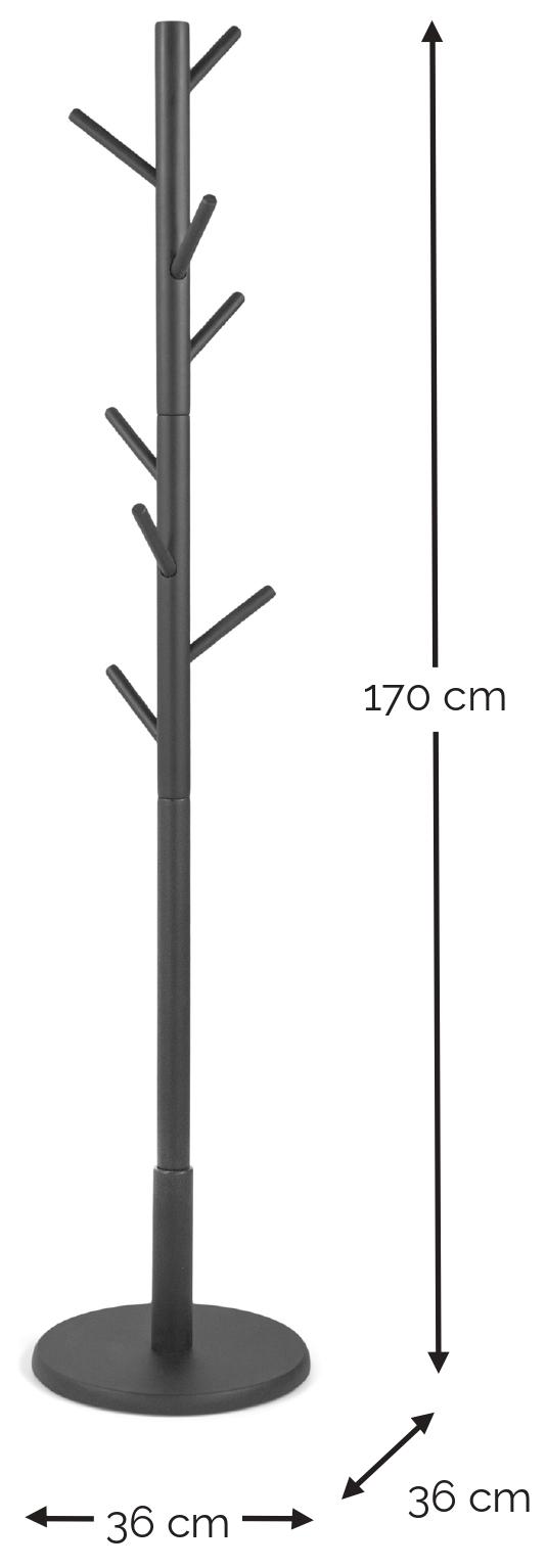 Kleiderständer BRO Silky Taupe Design Garderobe Höhe 170 cm, Spinder