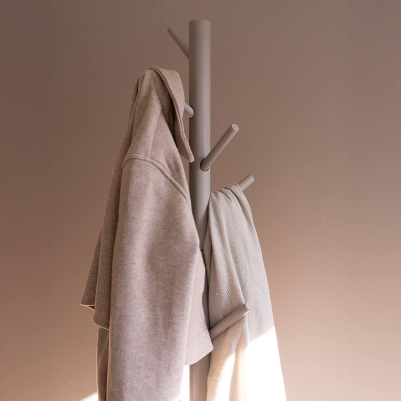 Kleiderständer BRO Silky Taupe Design Garderobe Höhe 170 cm, Spinder