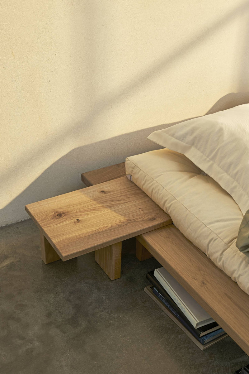 Nachttisch JAPAN Bed Side Table Oak massive Eiche geölt von Karup