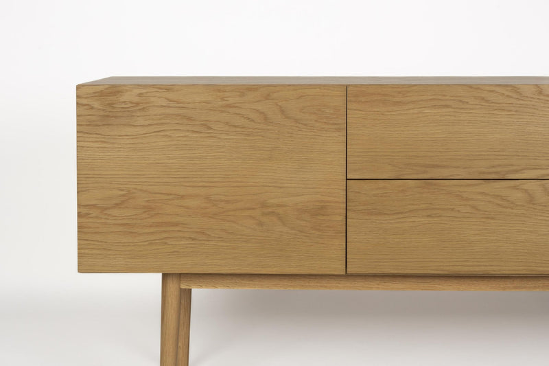 Zuiver HIGH ON WOOD Sideboard Eiche Natur 160cm – Skandi-Design