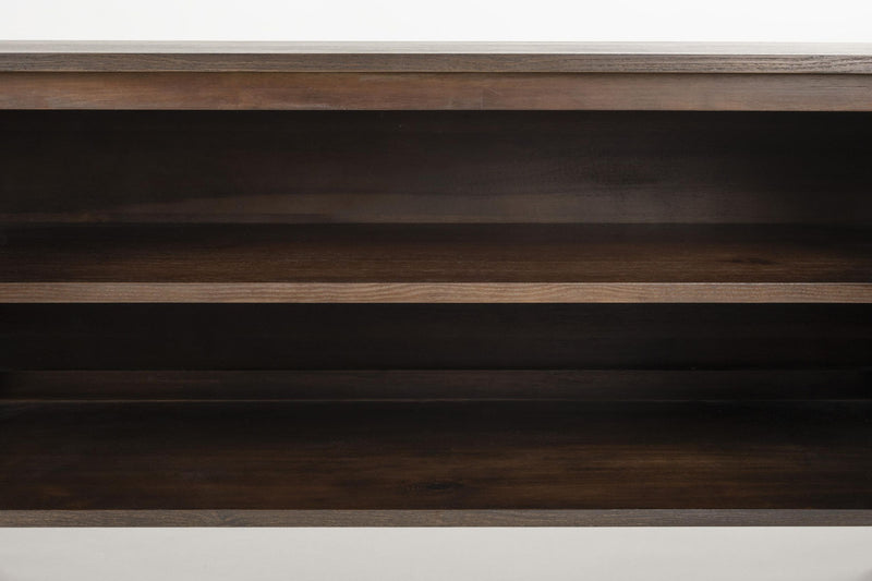 Sideboard BRUNEAU Eschenfurnier Dunkelbraun 150cm