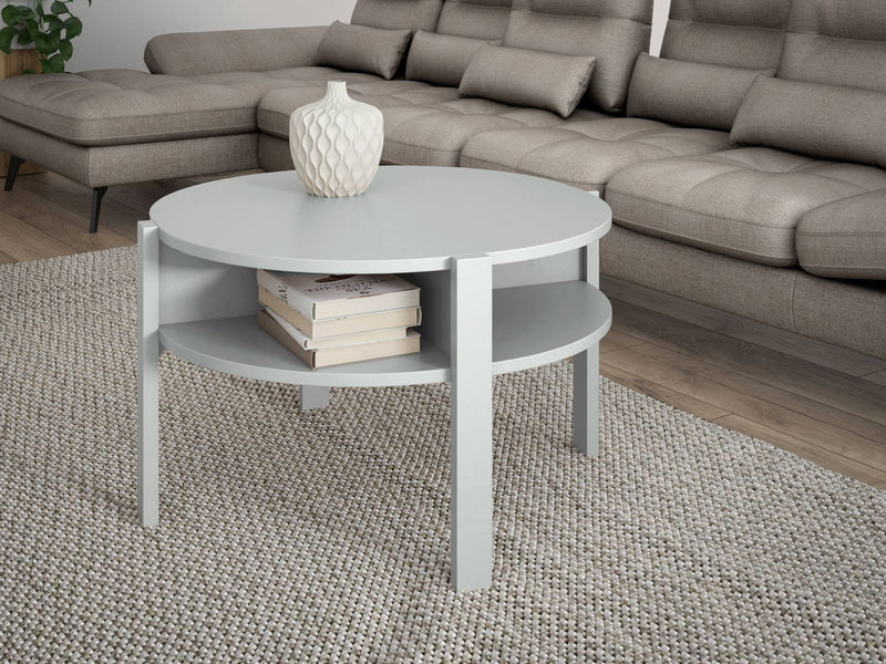 Couchtisch TOBAGO rund Ø 75 cm Secret Grey, von Forte