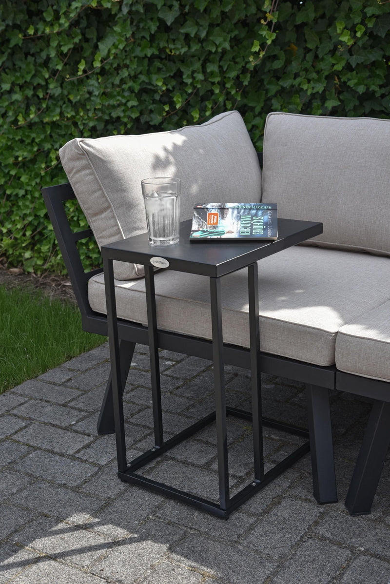 Beistelltisch DOREA – Stilvolle Eleganz in Schwarz Indoor und Outdoor