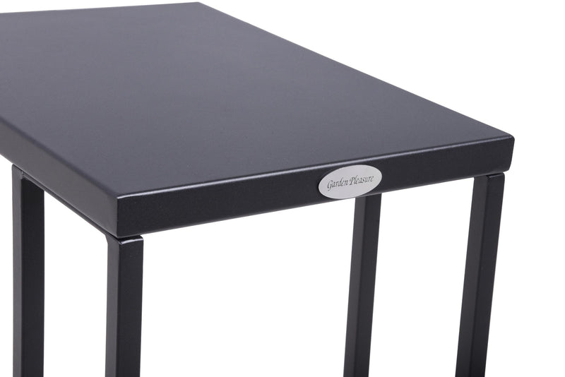 Beistelltisch DOREA – Stilvolle Eleganz in Schwarz Indoor und Outdoor