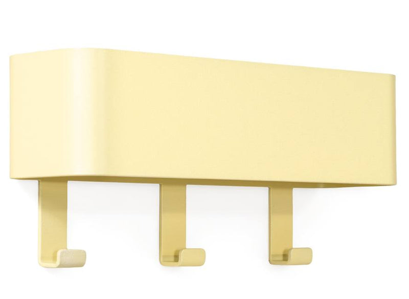 Hakenleiste Garderobenhaken DAX PLAY 3 Butter Yellow, Spinder Design