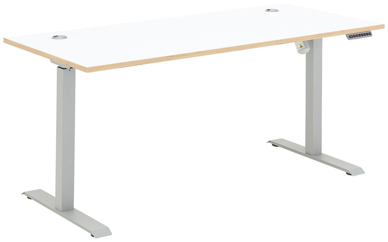 Höhenverstellbarer Schreibtisch MEMPHIS Weiß - 160 x 77 cm