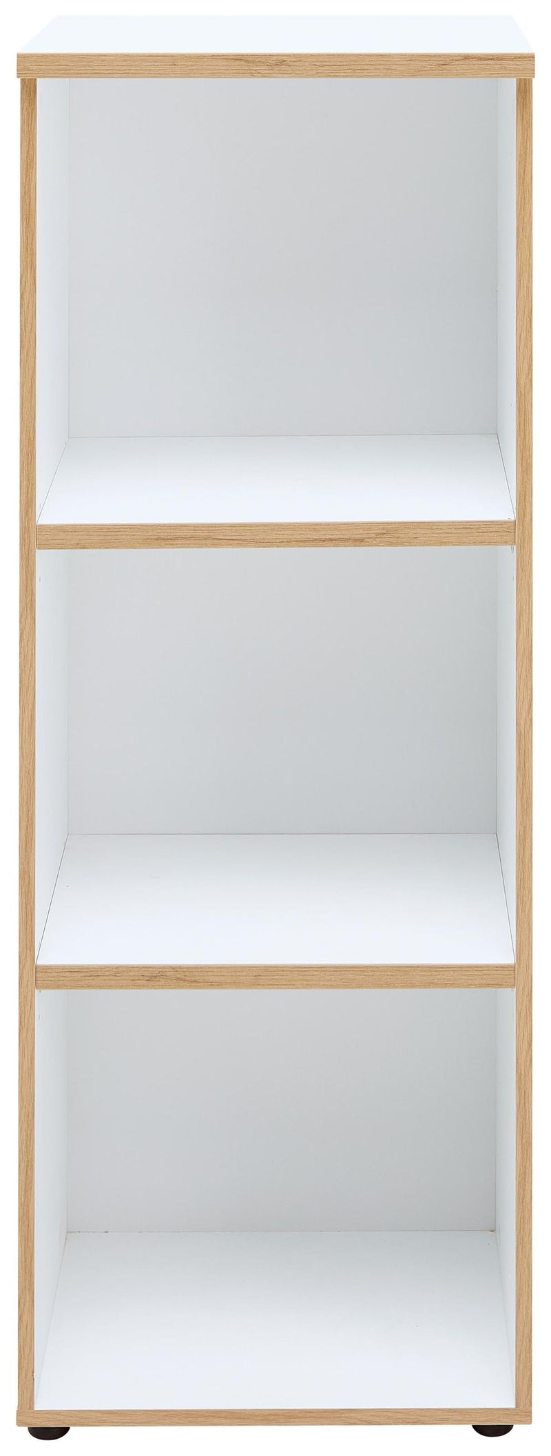 Büroregal MEMPHIS WH14 Weiß & Artisan Eiche 45 cm