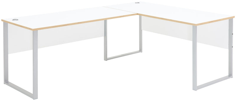Komplettbüro MEMPHIS IV Weiß/-Artisan Eiche 8-teiliges Set inkl. Tisch