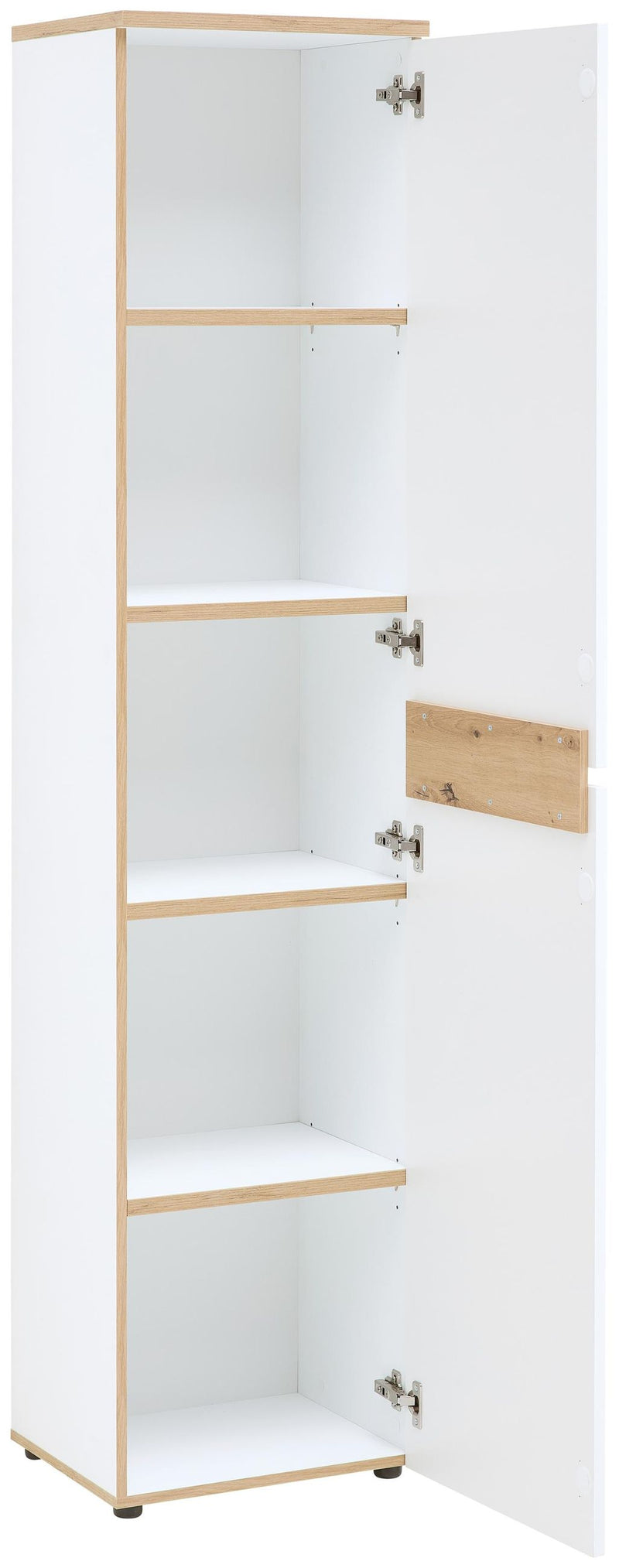 Büro Komplettset MEMPHIS VII 5-teilig – Weiß & Artisan Eiche