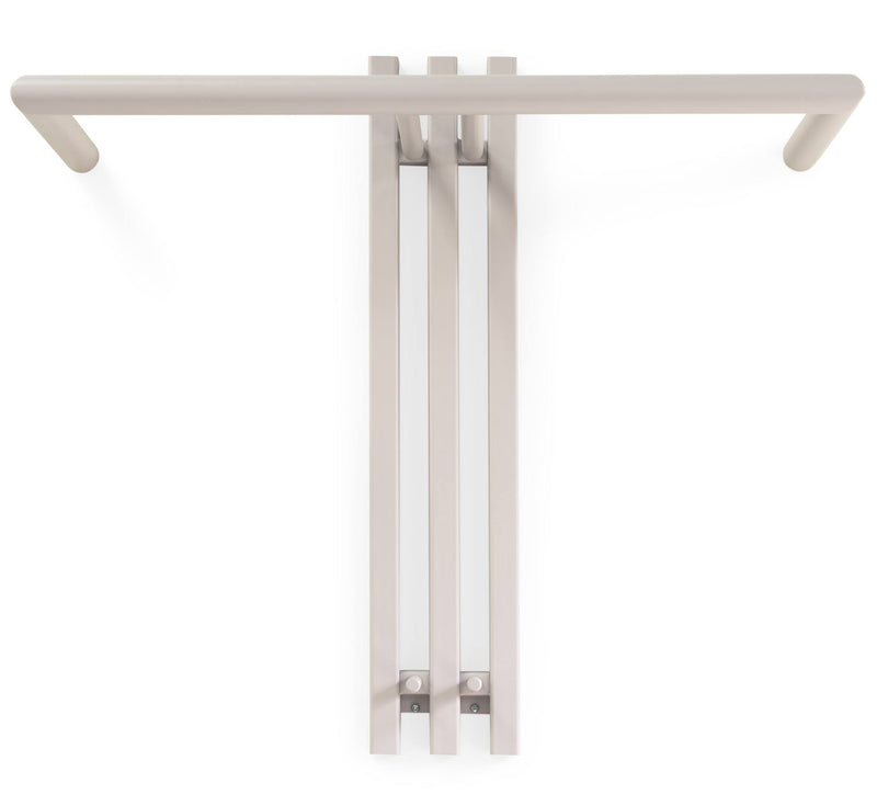 Wandgarderobe SENZA 1 Stahl Silky Taupe Garderobenhalter Spinder Design