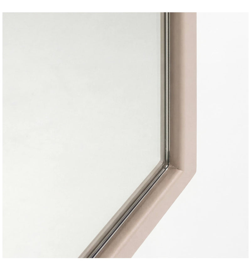 Spiegel SCHOOL L Stahl Silky Taupe von Spinder Design