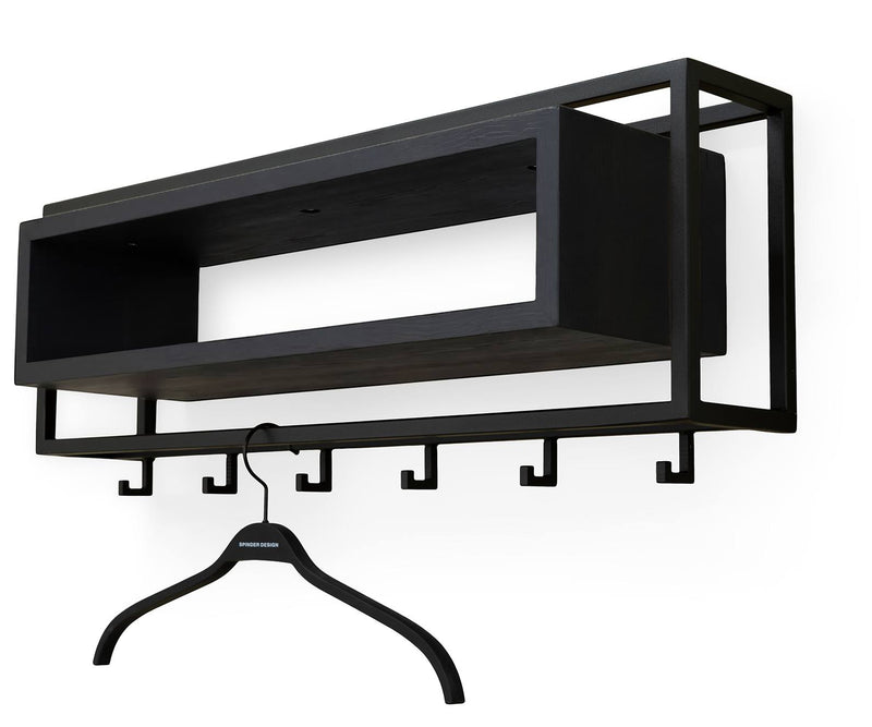 Garderobe Wandgarderobe SCHOOL 80 BLACK von Spinder Design