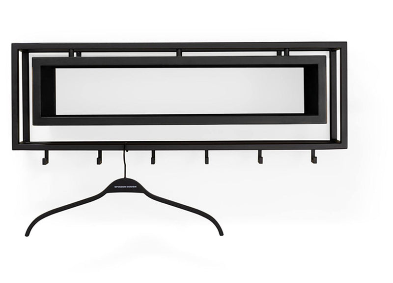 Garderobe Wandgarderobe SCHOOL 80 BLACK von Spinder Design