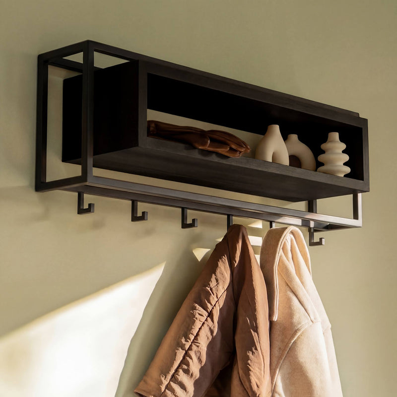 Garderobe Wandgarderobe SCHOOL 80 BLACK von Spinder Design