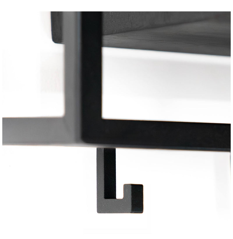 Garderobe Wandgarderobe SCHOOL 80 BLACK von Spinder Design